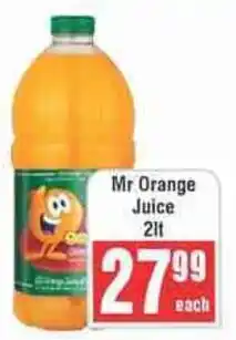 Frontline Mr Orange Juice offer