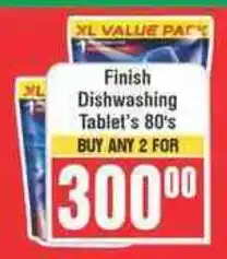 Frontline Finish Dishwashing Tablet's offer
