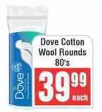 Frontline Dove Cotton Wool Rounds offer