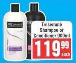 Frontline Tresemmé Shampoo or Conditioner offer