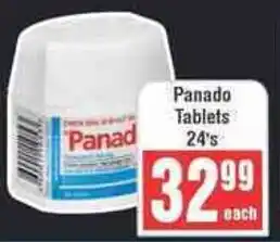 Frontline Panado Tablets offer
