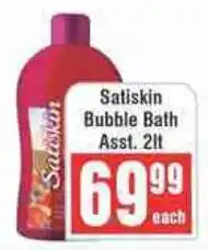 Frontline Satiskin Bubble Bath Asst. offer