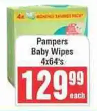 Frontline Pampers Baby Wipes offer