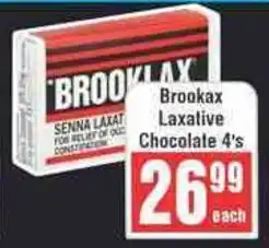 Frontline Brookax Laxative Chocolate offer