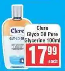 Frontline Clere Glyco Oil Pure Glycerine offer