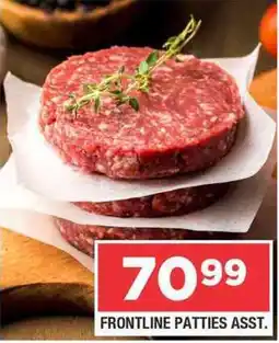 Frontline Frontline patties asst. offer