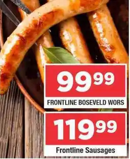 Frontline Frontline boseveld wors offer