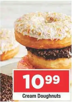 Frontline Cream Doughnuts offer