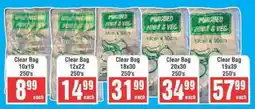 Frontline Clear Bag offer