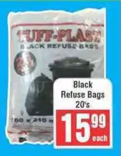 Frontline Black Refuse Bags offer