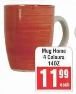 Frontline Mug Home 4 Colours offer
