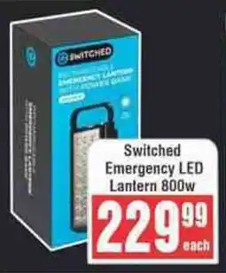 Frontline Switched Emergency LED Lantern 800w offer