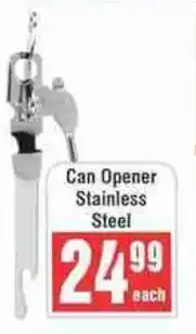 Frontline Can Opener Stainless Steel offer