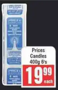 Frontline Prices Candles offer