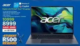 Incredible Connection Acer Aspire Lite 16 Intel Core i5 Laptop offer