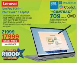Incredible Connection Lenovo IdeaPad 5 2-in-1 Intel Core 5 Laptop offer
