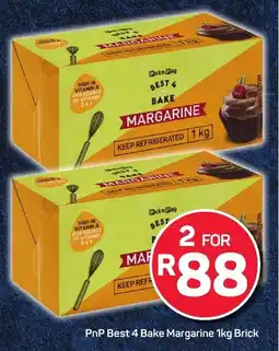 Pick n Pay Hypermarket PnP Best 4 Bake Margarine Brick offer