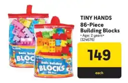 Makro TINY HANDS 86-Piece Building Blocks offer