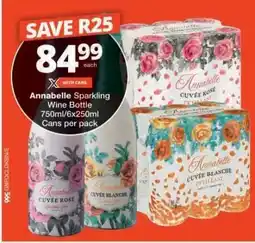 Checkers Annabelle Sparkling Wine Bottle offer