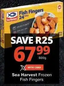 Checkers Sea Harvest Frozen Fish Fingers offer