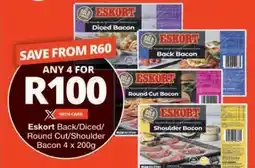 Checkers ESKORT Bacon offer