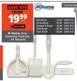 Checkers M-Home Grey Cleaning Products offer