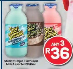 Pick n Pay Steri Stumpie Flavoured Milk Assorted 350ml offer