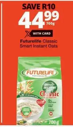 Checkers Futurelife Classic Smart Instant Oats offer
