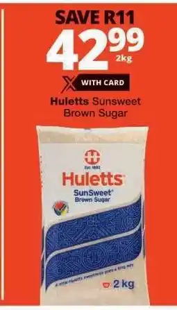 Checkers Huletts SunSweet Brown Sugar offer