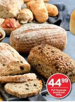 Pick n Pay PnP Farmstyle Seed Bread 900g offer
