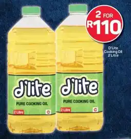 Pick n Pay D'Lite Cooking Oil 2 Litre offer