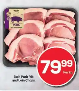 Pick n Pay Bulk Pork Rib and Loin Chops offer