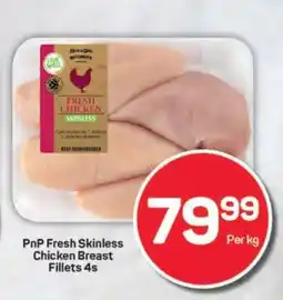 Pick n Pay PnP Fresh Skinless Chicken Breast Fillets 4s offer