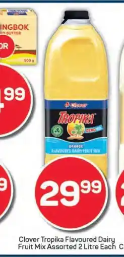 Pick n Pay Clover Tropika Flavoured Dairy Fruit Mix offer