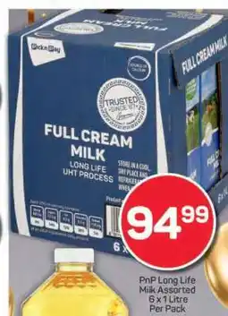 Pick n Pay PnP Long Life Milk Assorted offer
