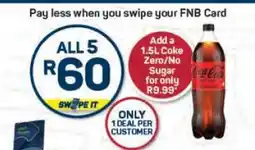 Pick n Pay Coke Zero/No Sugar 1.5L offer