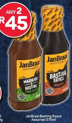 Pick n Pay Hypermarket Jan Braai Basting Sauce Assorted offer