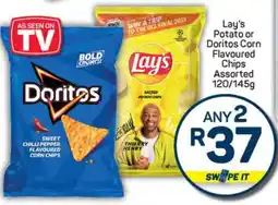 Pick n Pay Lay's Potato or Doritos Corn Flavoured Chips offer