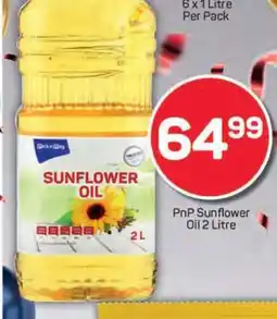 Pick n Pay PnP Sunflower Oil 2 Litre offer