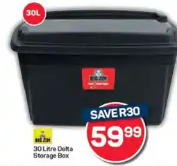 Pick n Pay 30 Litre Delta Storage Box offer