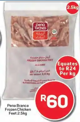 Pick n Pay Pena Branca Frozen Chicken Feet 2.5kg offer