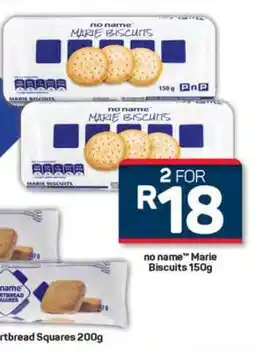 Pick n Pay no name Marie Biscuits 150g offer