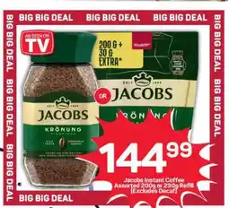 Pick n Pay Jacobs Instant Coffee offer