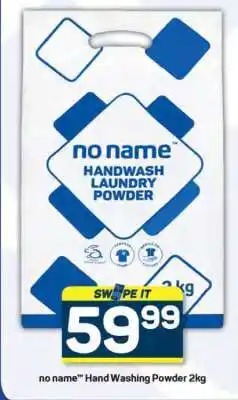 Pick n Pay no name Hand Washing Powder 2kg offer