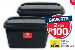 Pick n Pay Big Jim 30 Litre Delta Storage Box offer