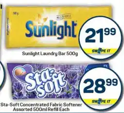 Pick n Pay Sunlight Laundry Bar 500g offer
