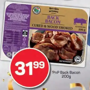 Pick n Pay PnP Back Bacon 200g offer