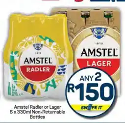 Pick n Pay Amstel Radler or Lager offer