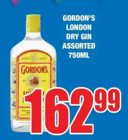 Boxer GORDON'S London Dry Gin Assorted 750ml offer