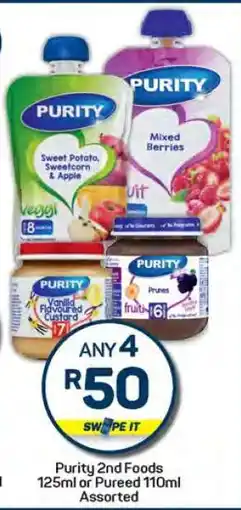 Pick n Pay Purity 2nd Foods offer